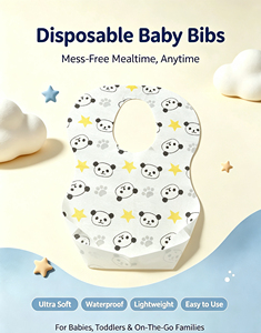 Bavoir jetable pour bébé, indispensable en <span class=keywords><strong>voyage</strong></span>, à usage unique pour <span class=keywords><strong>avion</strong></span>, train, <span class=keywords><strong>voyage</strong></span> - Product Image 4