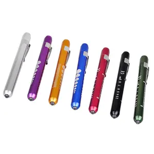 Christmas gifts New working flashlight medical torch pen Reusable Penlight LED Flashlight White Light nurse flashlight