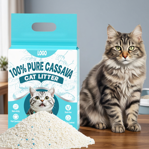 Maidou Biodegradable Fruit Scent White & Blue Colors Highly Absorbent <b>Silica</b> Gel Dust Free <b>Cat</b> <b>Litter</b> 1kg - Product Image 3