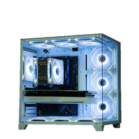 Ventilateur de boîtier de PC de bureau Prism 7e génération, 120 mm, roulement fluide, ventilateur de refroidissement ARGB pleine largeur