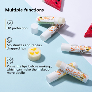 Baume à lèvres pour enfants, baume à lèvres nourrissant naturel, SPF 30, logo personnalisé, gloss à lèvres transparent avec paillettes, vente en gros - Product Image 5