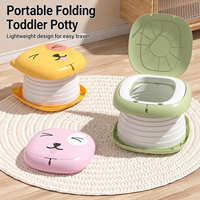Toilette pliable d'urgence pour enfants, idéale pour la randonnée, le camping, les voyages en voiture, urinoir portable pour enfants en extérieur