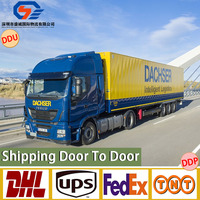 Service de logistique express économique de Shenzhen, Chine, vers l'Irlande avec DDP, transit en 5-7 jours, livraison FCL porte-à-porte