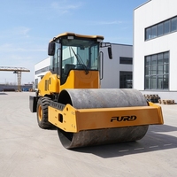 Compacteur à tambour unique de 8 tonnes pour la vente en promotion