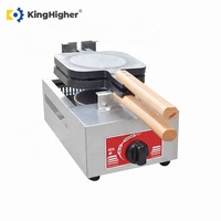 Machine à Gaufres à Hot-dog 4-en-1 au Gaz de Haute Qualité, Gaufrier Antiadhésif Commercial pour Maïs-Dog Français Coréen et Saucisses, Type Waflera