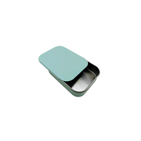 Boîte en étain carrée personnalisable de qualité alimentaire pour café, thé, chocolat, sucre, barres chocolatées, contenants recyclables avec couvercle