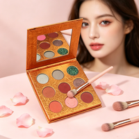 Vente en gros HOT Colors High Pigment Palette de fard à paupières Private Label Diy Custom Eye Shadow Palette