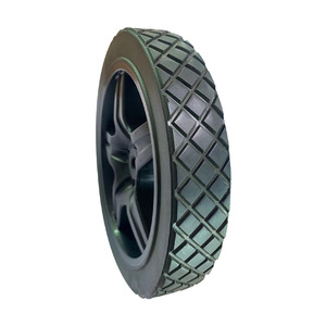 Nueva Rueda Giratoria de PVC de 9 Pulgadas para Carro de Taller, Industrial, de Alta Resistencia, con Núcleo de Hierro, Modelo XM901 - Product Image 1