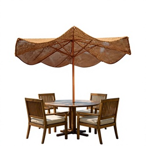 Premium Modern Handmade Coir Parasol Outdoor Garden <b>Beach</b> <b>Umbrella</b> Coconut Fiber Eco-Friendly Waterproof Lightweight Outdoor - Product Image 1