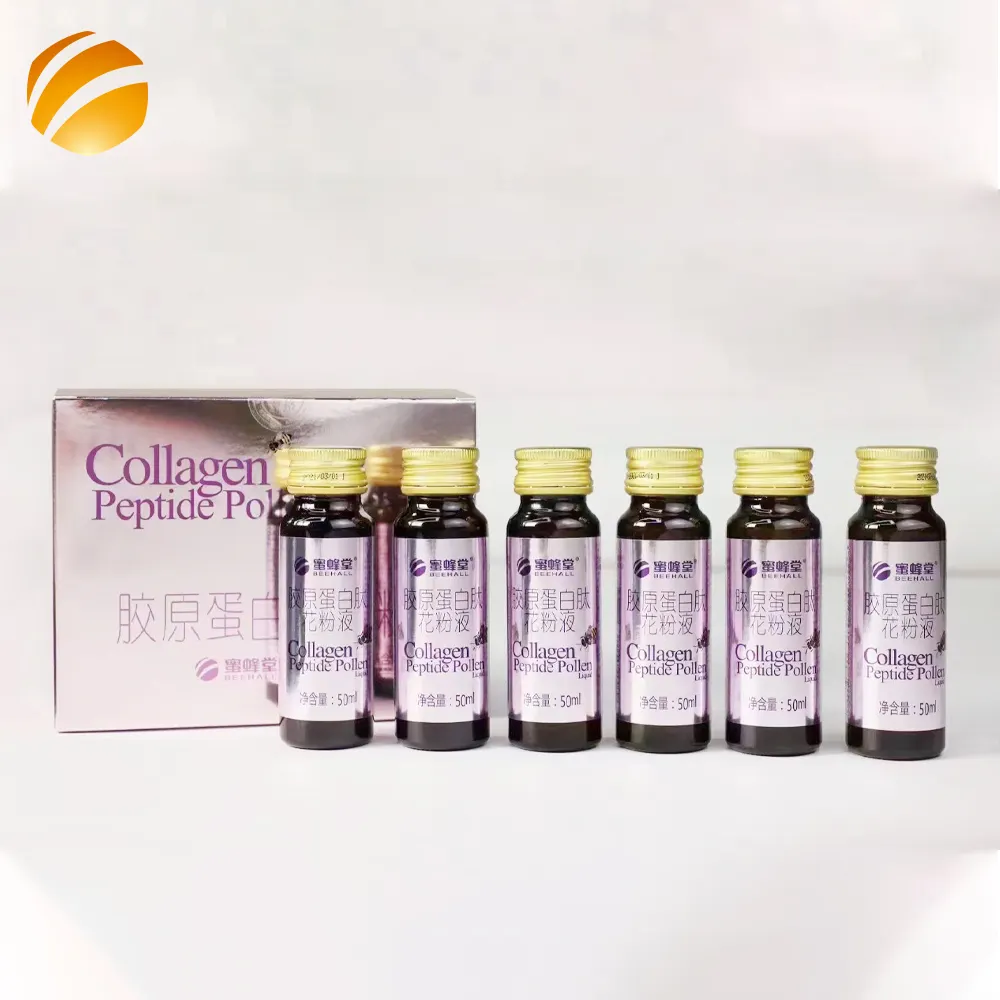 BEEHALL supplemento collagene liquido collagene polline Peptide bevanda liquida orale