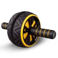 Kit de rouleau abdominal avec corde à sauter, barres de pompes, bandes de résistance – Équipement de fitness pour entraînement abdominal à domicile