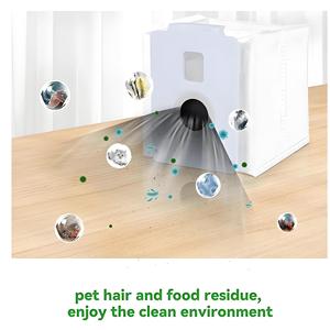 Sac à poussière A939KBGS 5,9 pouces x 5,1 pouces x 5,7 pouces, compatible avec les aspirateurs LG A938KBGS A937KGMS A9TSTEAM, usage domestique - Product Image 3