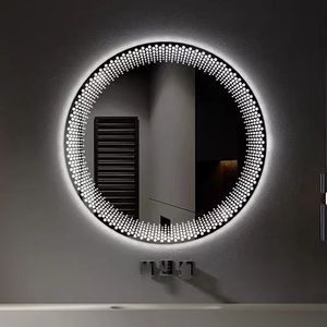 <span class=keywords><strong>Espejo</strong></span> de Baño LED Iluminado Antivaho, Diseño Moderno y Minimalista, de Pared, para Uso en el Hogar, Baño y <span class=keywords><strong>Maquillaje</strong></span> - Product Image 2