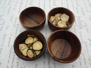 ชามไม้คุณภาพพรีเมียม งานฝีมือ ตกแต่งสวยงาม เป็นธรรมชาติ ยั่งยืน ออร์แกนิค เหมาะสำหรับเสิร์ฟสลัด ของว่าง และผลไม้ - Product Image 2