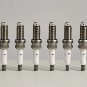 หัวเทียนอิริเดียมแพลตตินัม IZKR7B 7563 รุ่น 101905606A สำหรับ Audi A3 TT VW R32 Touareg EOS 3.2 <span class=keywords><strong>VR6</strong></span> - Product Image 1