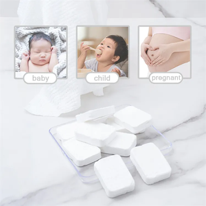 Tùy Chỉnh Dùng Một Lần Nén Mặt Khăn Kích Thước Lớn Ma Thuật Khăn Máy Tính Bảng Cho Du Lịch Và Làm Sạch Tùy Chỉnh Bao Bì Và Logo - Product Image 3