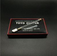 Cortador de Vidrio Profesional Multiherramienta con Disco de Corte de Diamante, Calidad Perfecta, Cortador de Vidrio Toyo Tc-30 Japonés