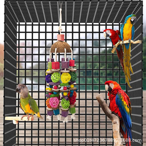 <span class=keywords><strong>Juguete</strong></span> <span class=keywords><strong>de</strong></span> pájaro <span class=keywords><strong>de</strong></span> cáscara <span class=keywords><strong>de</strong></span> coco sostenible, pincho colorido con función <span class=keywords><strong>de</strong></span> molienda <span class=keywords><strong>de</strong></span> dientes, suministro <span class=keywords><strong>de</strong></span> electrodomésticos <span class=keywords><strong>de</strong></span> <span class=keywords><strong>juguete</strong></span> para masticar loros - Product Image 4
