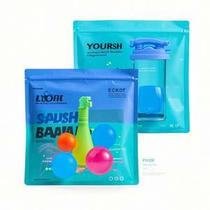 Custom 3-Side Seal Pouch Gravure Printed Recyclable Plastic Mylar Zip Bag Gemstone Toy Mobile Play Blind Gift Packaging - Product Image 3