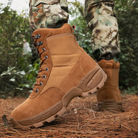 BAEWOON TB28 Bottes tactiques pour hommes, bottes d'entraînement en plein air, bottes tactiques hautes pour hommes, bottes de désert tout-terrain