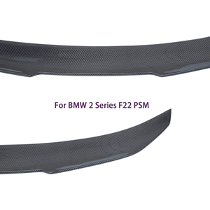 สปอยเลอร์หลังคาร์บอนไฟเบอร์ทรง PSM สำหรับรถยนต์ BMW ซีรีส์ 2 รุ่น F22 Coupe/F23 Convertible/M2 F87 ปี 2014-2020 - Product Image 3