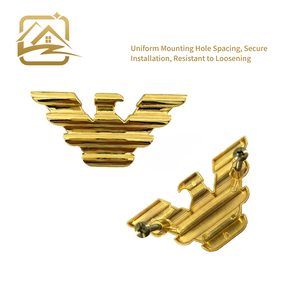 Hebilla decorativa de plástico de 135 mm de ancho con clavos para cabecero de cama y sofá, personalizable - Product Image 3