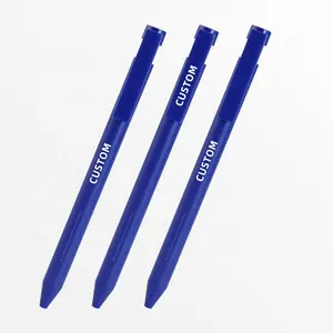 Kaco ปากกาหมึกเจลสำหรับ K8สีฟ้าขนาด0.5มม. พร้อมหมึกสีดำเครื่องใช้สำนักงานที่หดได้