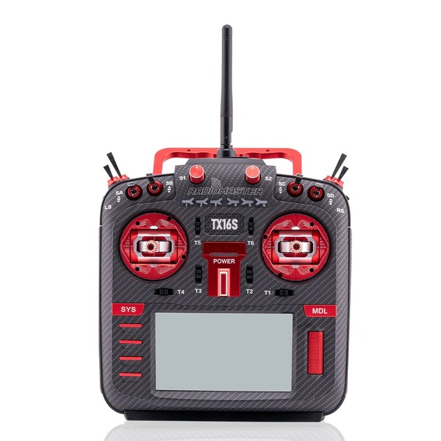 RadioMaster TX16S Mark II Max Joshua Bardwell Edition 2.4G 16CH ELRS Radio Controller EdgeTX V4.0 Hall Gimbal RC Transmitter