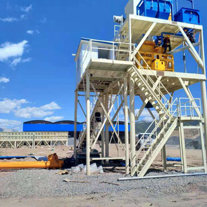 Planta Mezcladora de Concreto Portátil HZS120, Tipo Móvil para Construcción de Carreteras y Puentes - Product Image 2