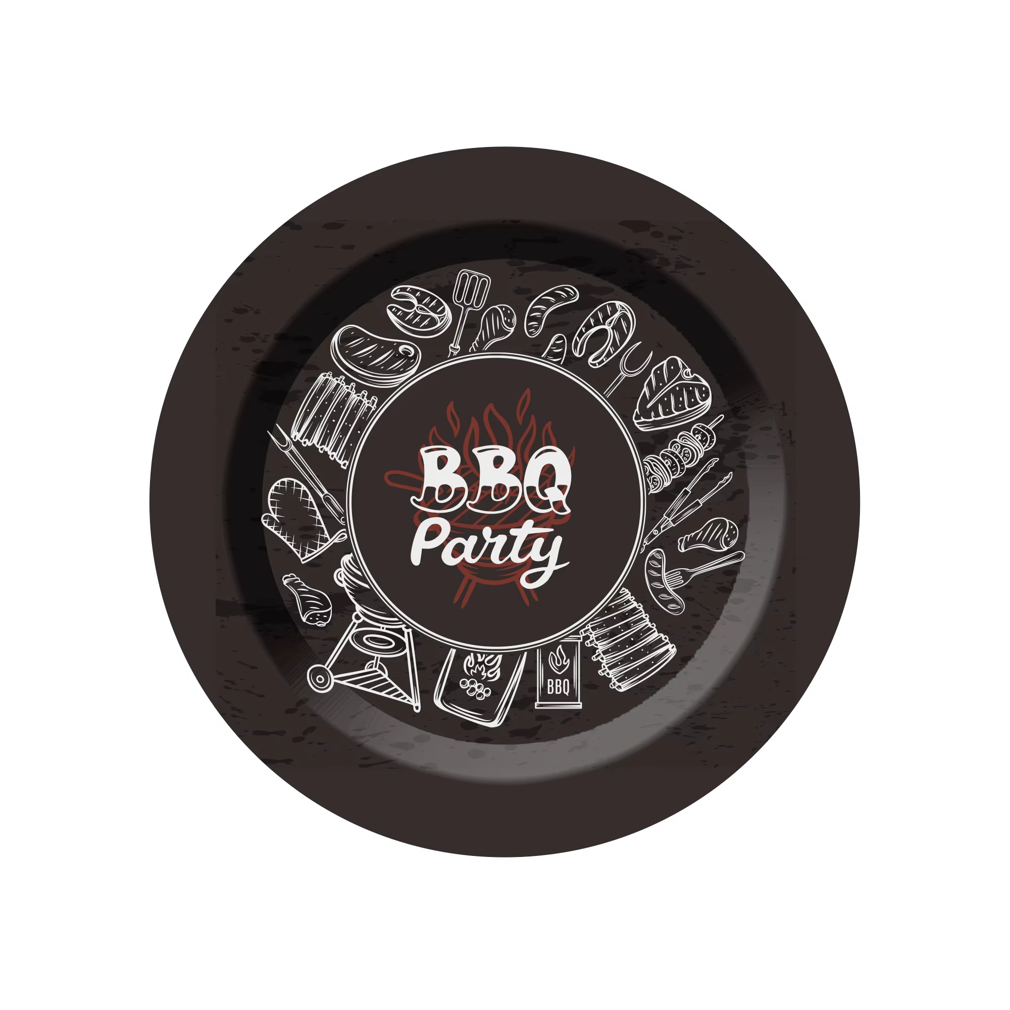 Plato de 7 pulgadas - 8