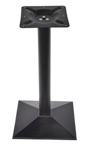 <span class=keywords><strong>Tavolo</strong></span> da Pranzo <span class=keywords><strong>Quadrato</strong></span> per Ristorante 60x60 cm Colore <span class=keywords><strong>Nero</strong></span> - Product Image 5
