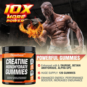 Integratori Sportivi Pre-Allenamento con Etichetta Privata, Gommose Energetiche con 5000mg di Creatina Monoidrato - Product Image 3