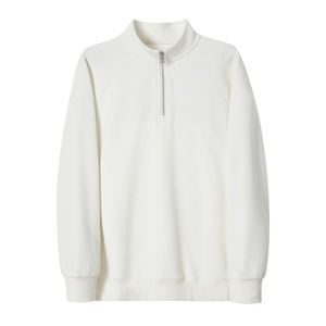 Sudadera Deportiva con Capucha para Hombre, Personalizada al por Mayor, ODM, 100% Algodón, Secado Rápido, Impermeable, Estampada, con Cierre de Cremallera de un Cuarto, para Invierno - Product Image 3