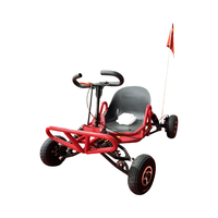 Moteur à essence pour enfants 80CC/100CC Go Kart Racer 35 km/h Vitesse Aire de jeux parfaite Kart et accessoires de pièces