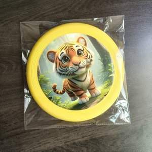 Disque volant en plastique souple TPR de 20 cm de diamètre pour enfants, jouet d'extérieur sûr et durable pour les jeux et les sports des enfants - Product Image 3