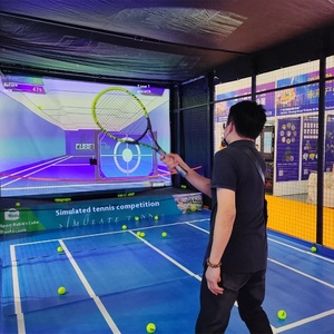 Phòng tập thể dục thể thao thông minh trong nhà lớn mô phỏng trải nghiệm quần vợt cạnh tranh với thiết bị thủy tinh chất lượng cao - Product Image 3