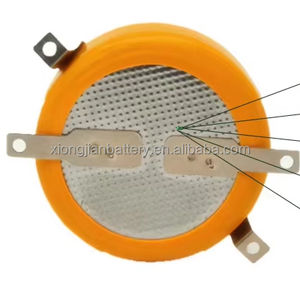 Xiongjian CR2032 3V 1800mAh batteria al litio con rivestimento metallico per il prezzo digitale etichetta giocattoli - Product Image 1
