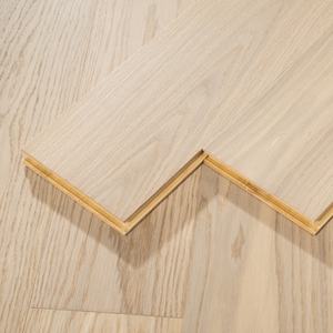 Plancher en bois d'ingénierie multicouche Artorian en chêne blanc, nouveau, 3 couches, système de clic, design moderne et lames droites - Product Image 3