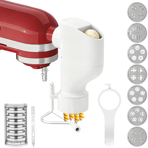 Wholesale Kitchenaid Attachment <strong>Pasta</strong> Press Attachment <strong>Pasta</strong> Maker Attachment with 7 Interchangeable <strong>Pasta</strong> Plates for KitchenAid - Product Image 2