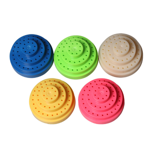 48 fori carburo di tungsteno trapano frese diamantate testa di macinazione <span class=keywords><strong>Mini</strong></span> strumento di stoccaggio frese dentarie scatola di immagazzinaggio - Product Image 5