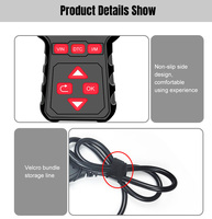 Nuevo Modelo 2022 KONNWEI KW320 OBD2 EOBD Herramienta de Diagnóstico de Fallas Automotrices con Botón de Diagnóstico I/M VIN DTC de un Solo Clic