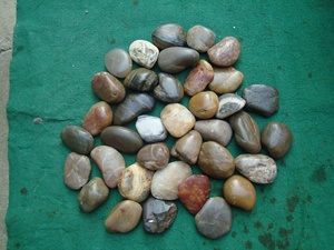 <strong>Polishing</strong> Natural China Red <strong>River</strong> Rock <strong>Stone</strong> for Garden Paving - Product Image 2