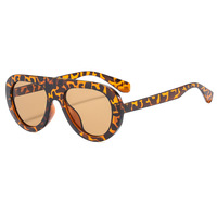Nouvelles Lunettes de Soleil Unisexe Tendance Décontractées Anti-UV400 Monture Complète Style Européen-Américain Polyvalentes Designer pour l'Export