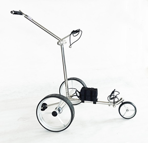 Carrello da Golf Elettrico con Batteria al Litio Ricaricabile da 24V, Autonomia Extra Lunga per 36 Buche - Product Image 6