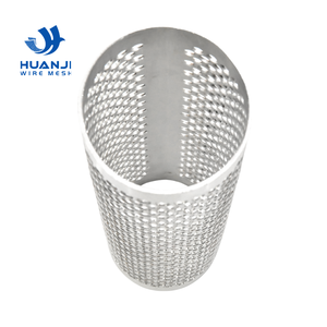 Tubo de Filtro Perforado de Acero Inoxidable con Orificios Redondos y Ranurados para Filtrado - Product Image 2