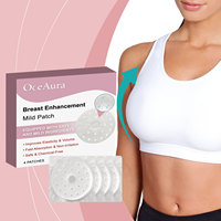 Patch d'amélioration du lifting des seins à base de plantes OCEAURA Masque en feuille d'agrandissement des seins de beauté sûr et efficace
