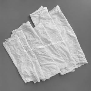 Trapos de Algodón 100% para Uso Industrial, Blancos, Grado A, Trapos de Algodón Blancos para Limpieza - Product Image 1