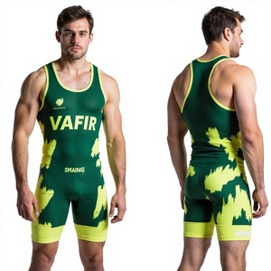 ชุดมวยปล้ำสำหรับผู้ใหญ่คุณภาพสูง ขนาดสั่งทำได้ เนื้อผ้านุ่มพิเศษ น้ำหนักเบา เป็นมิตรกับสิ่งแวดล้อม แห้งเร็ว ระบายอากาศได้ดี พร้อมที่รองรับเอว - Product Image 1