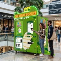 Machine de vente automatique UV personnalisée pour t-shirts et coques de téléphone portable, imprimante DIY pour entreprises