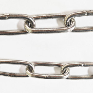 लिफ्टिंग चेन 304 <span class=keywords><strong>316</strong></span> डि763 स्टेनलेस स्टील लॉन्ग लिंक चेन - Product Image 2